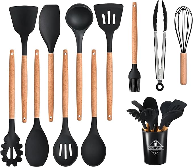 12 Pcs Cooking Utensils Set - Zambeel