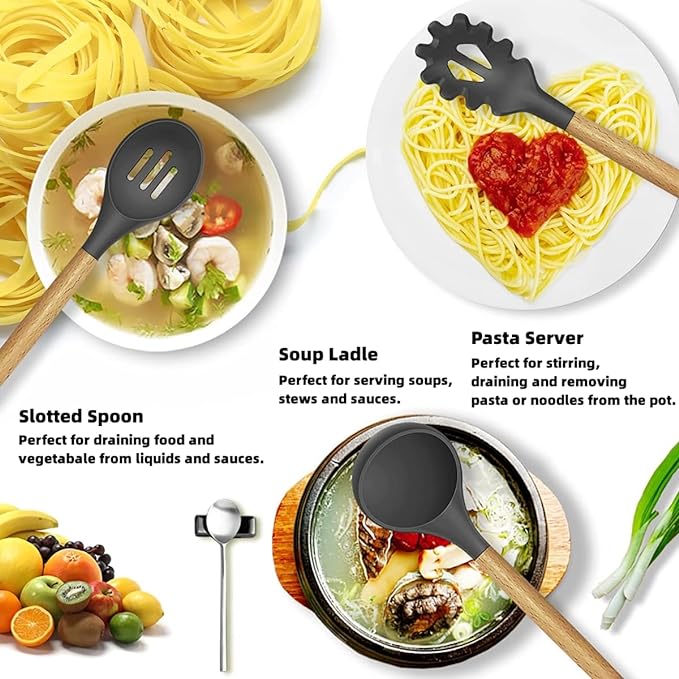 12 Pcs Cooking Utensils Set - Zambeel