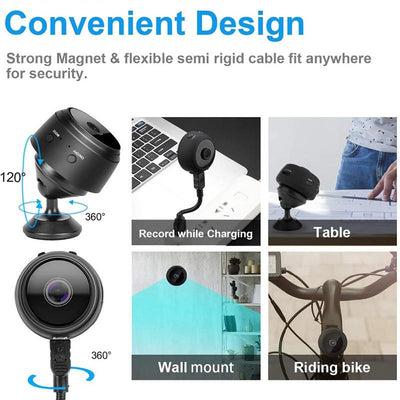 A9 1080P Mini Rechargable Camera WiFi