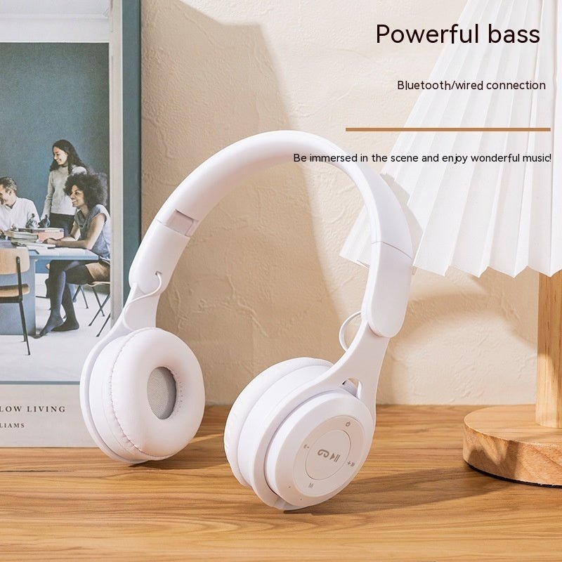 Wireless Headset Foldable Extra Bass Headphones - Zambeel